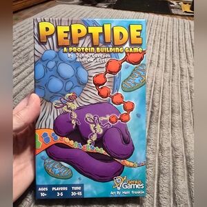 NIB Peptide: A Protein Building Game - Blue and Purple Science Biology